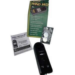 Caldwell Wind Wizard II Anemometer Wind Speed‎ Meter Temperature Gauge